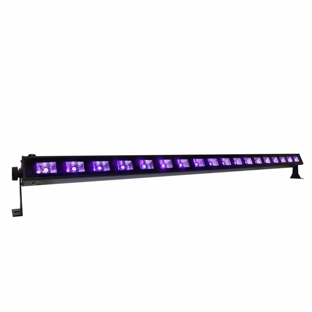 3Wx18 LED черный свет бар для Neon партия краски Blacklight, 38 дюймов/96 см (1100010396350)