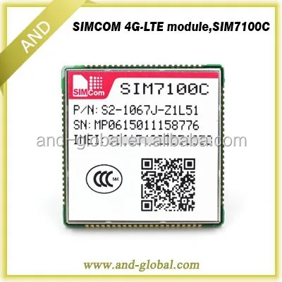 Simcom новые LTE FDD 4 г модуль sim7100c, SMT интерфейс, булавку , чтобы прикрепить SIM5320