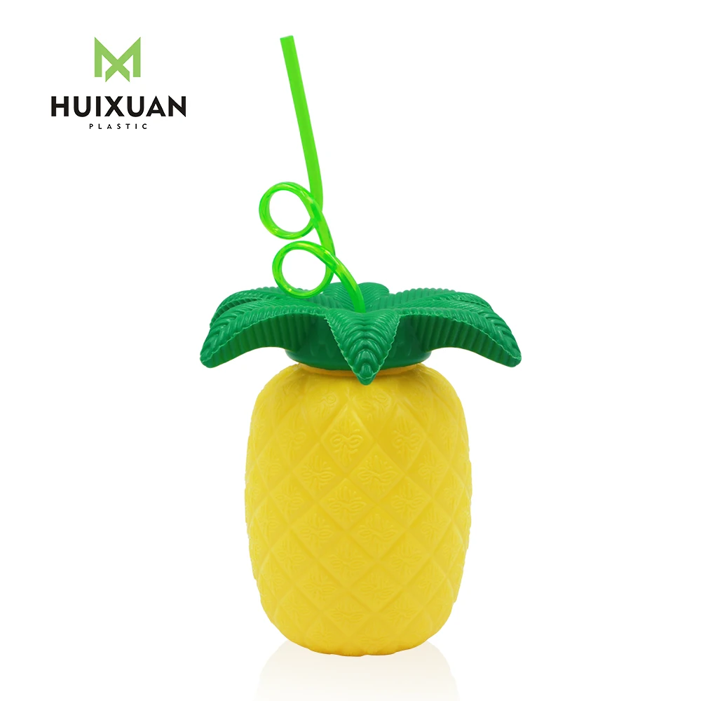 
Funny drinks pineapple shaped plastic cup 