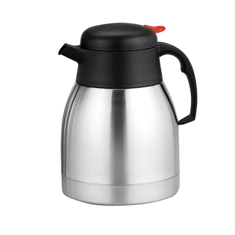 Promotion fashion stainless steel thermos 1.5l tea coffee pot