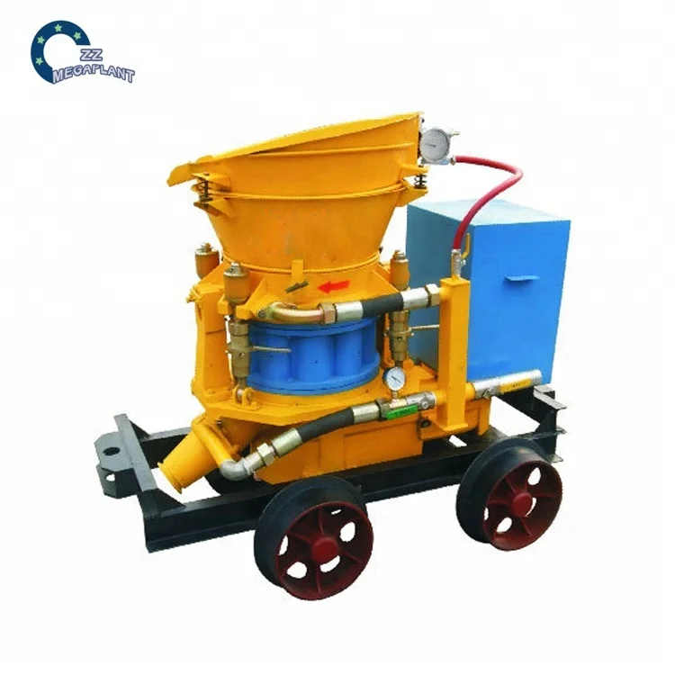 High Quality Small Electric Dry wet shotcrete spraying machine
