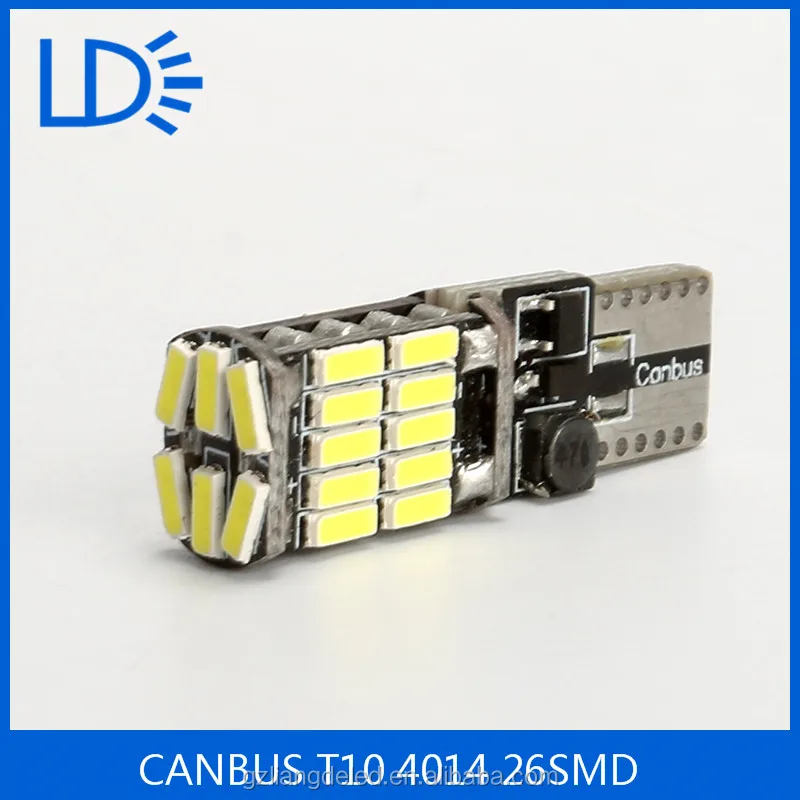 12V car motorcycle led lights led lamps t10 canbus
