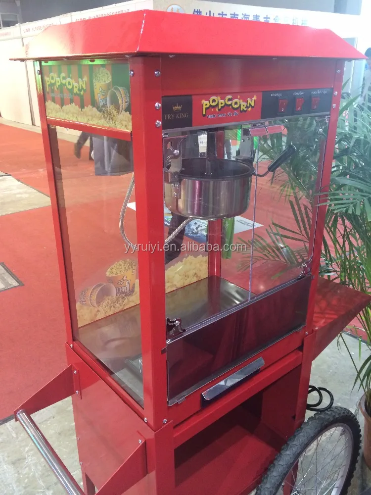 
ALUMINIUM ALLOY FRAME AND STAINLESS STEEL OF POPCORN MACHINE 