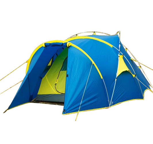 OUTDOOR CAMPING TENT HIKING DOUBLE LAYER ALUMINUM POLE TENT