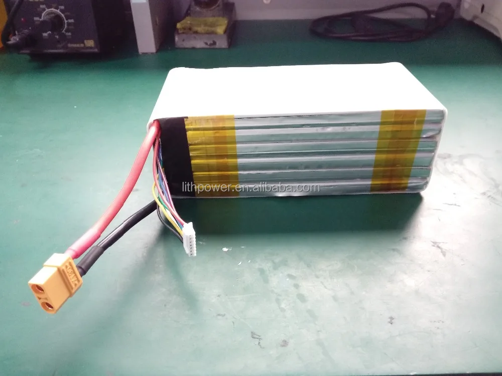 6S2P 22.2V 20AH LiFePO4 Battery Pack for DJI UAV drones