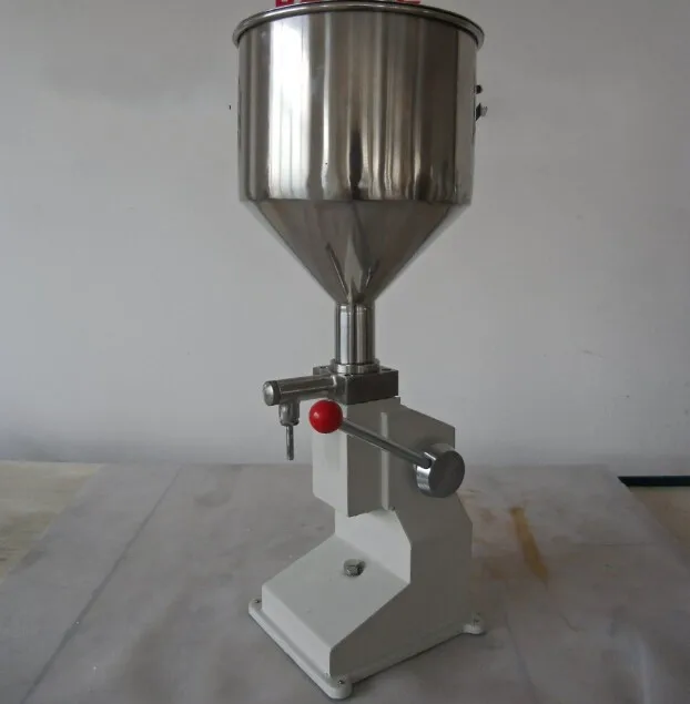 5-50ml manual cream mayonnaise paste sauce filling machine