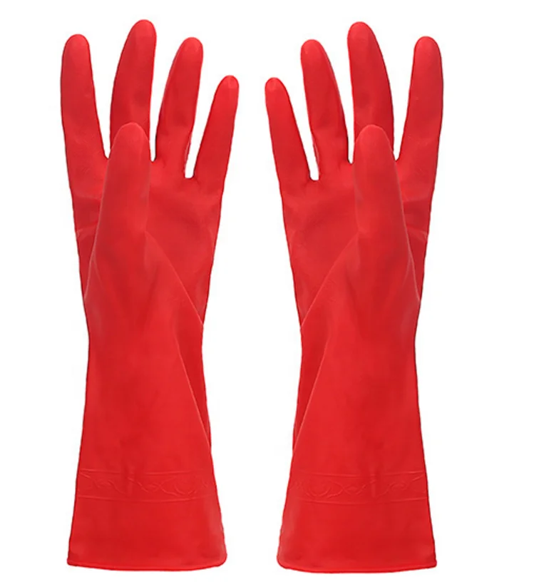 GC2002 Household glove Waterproof cleaning washing PVC rubber gloves
