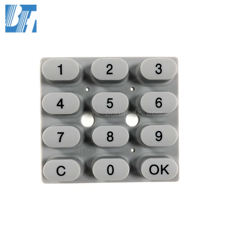 
15 Years Keypad Manufacturer Free Sample Silicone Rubber Button Pad  (62037057833)