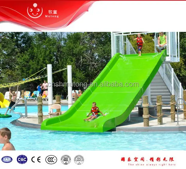 
2018 water park Mini Fiberglass Water Slide Park With Kids Aqua Park Equipment For Summer Swimming Pool 