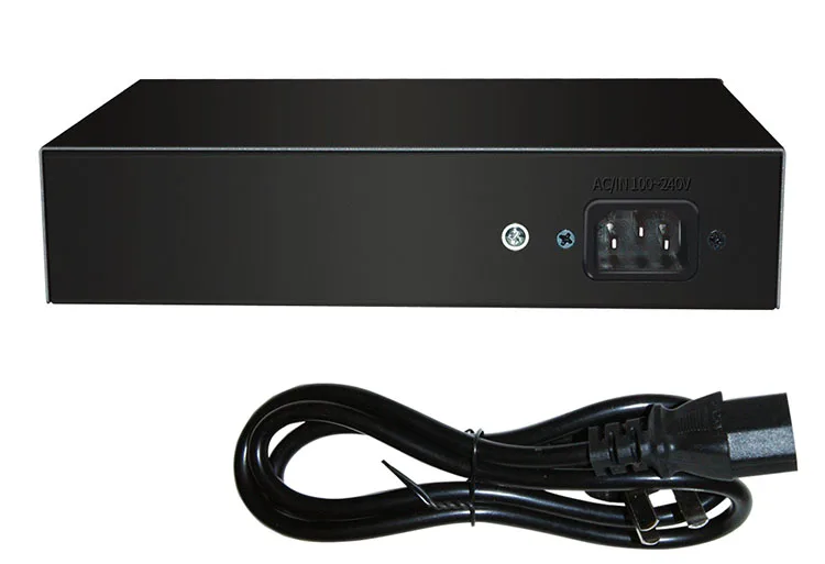 10/100M 6 port RJ45 4 port PoE Switch for IP camera and other network devices