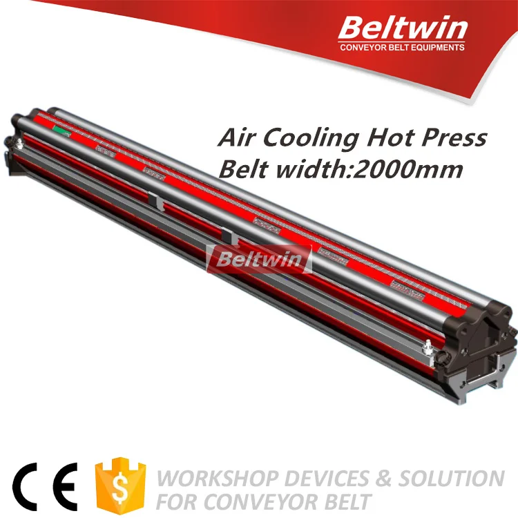 Beltwin небольшой пвх ленточный конвейер соединение машина 600 мм