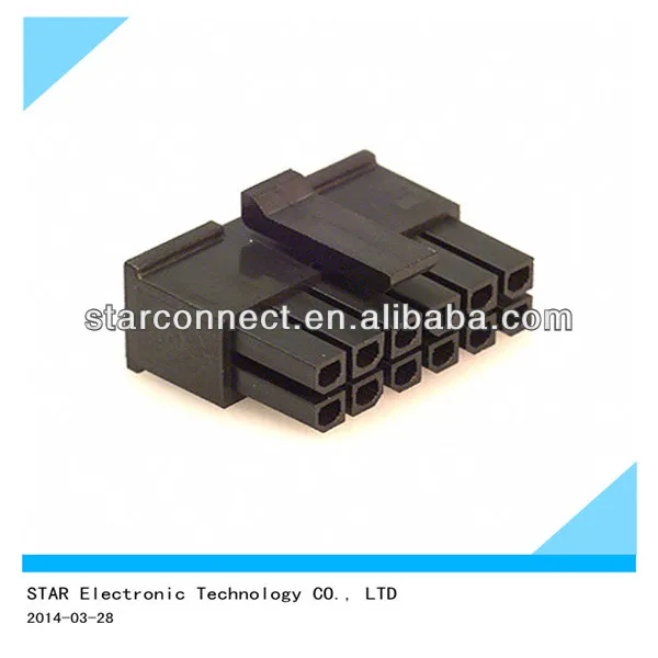 molex 2x6 шаг 3 мм разъем