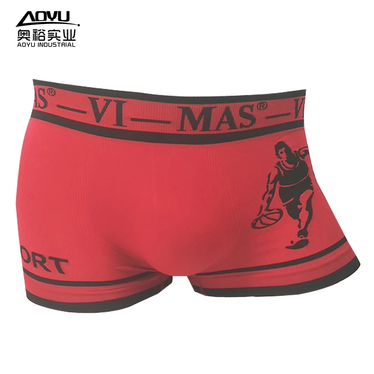High Quality Design Your Own Underwear Men Seamless Boxer Shorts Boxer Briefs Custom Men Seamless Boxer Underwear