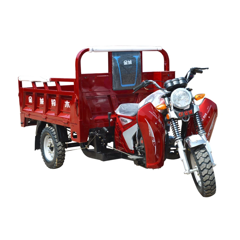 Грузовой моторизованный трехколесный велосипед 300cc с двигателем zongshen ,loncin