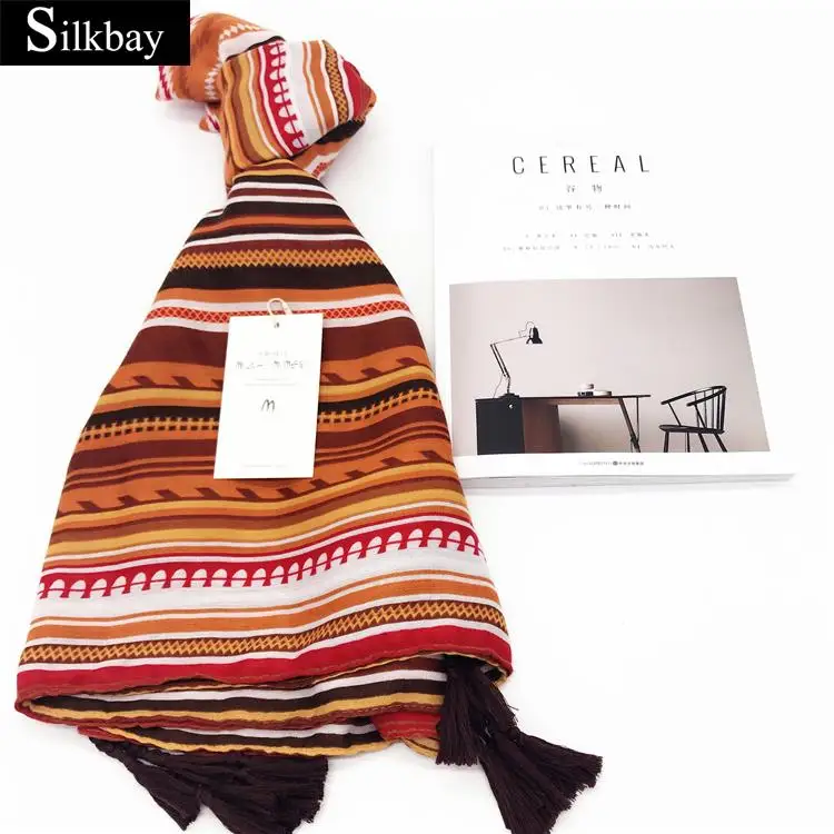 High quality pashmina lady spring scarf