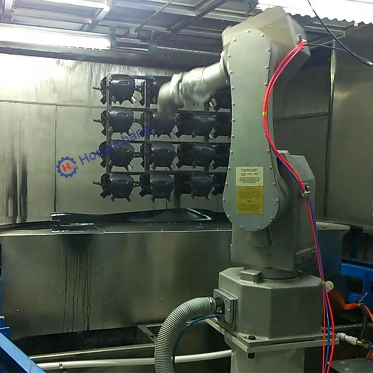 Automatic Robot Painting Spray Painting Plastic Painting Line