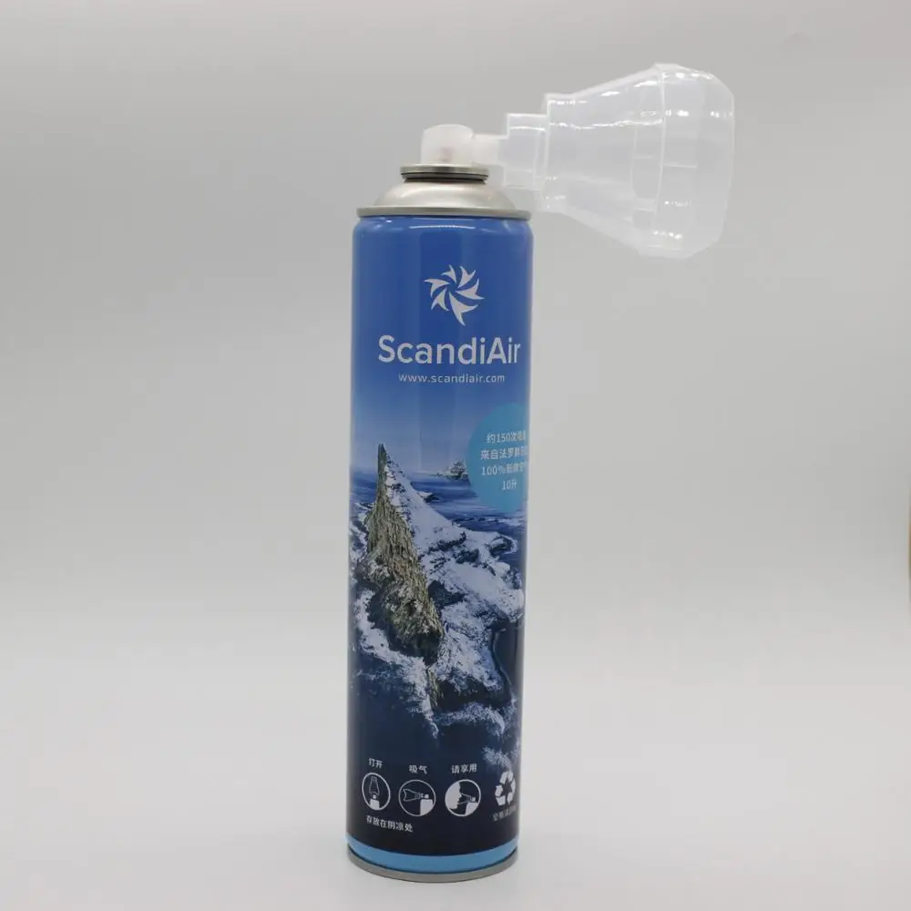 Breathe Fresh Air in a can from Faroe island