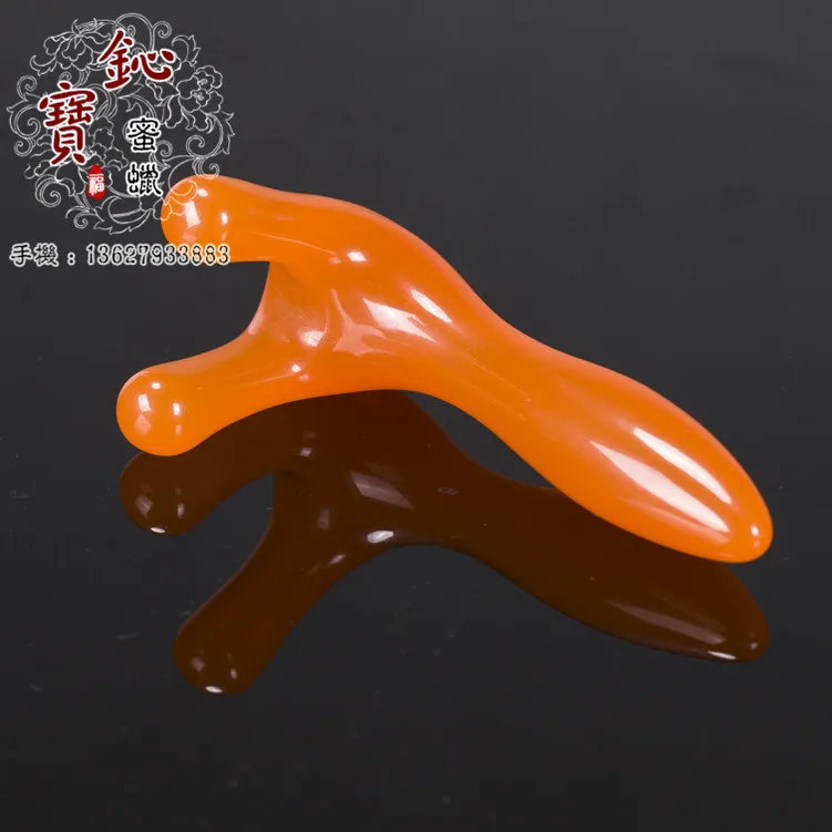 
Chinese Natural resin Guasha Massage Tool Massage Stone 
