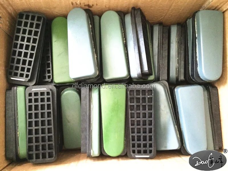 Environmental friendly polishing stone diamond fickert for granite grinding