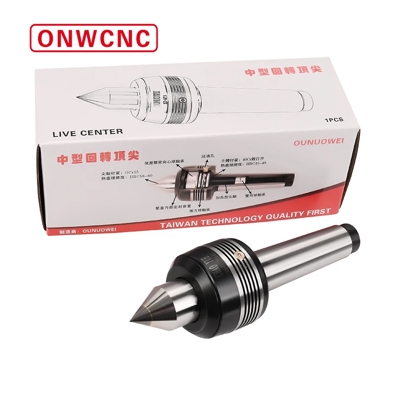 
Precision Lathe Machine Medium Duty For Slim Live Center MT4 Live Center 