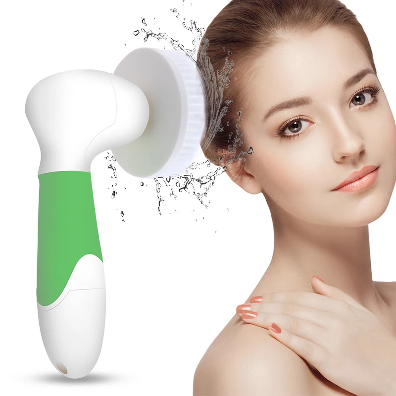 2021 Hot Selling 9 In 1 Electric Facial Face Cleansing Massager Pore Facial Cleansing Cleanser Brush
