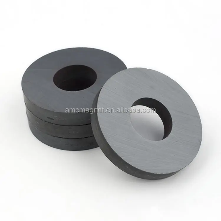 High performance ceramic ferrite ring magnet for speaker