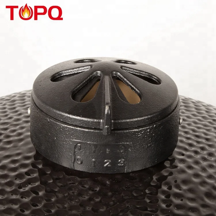TOPQ Garden Outdoor Charcoal Keramik Grill, Kamado Ceramic Grill,Ceramic Barbecue Kamado