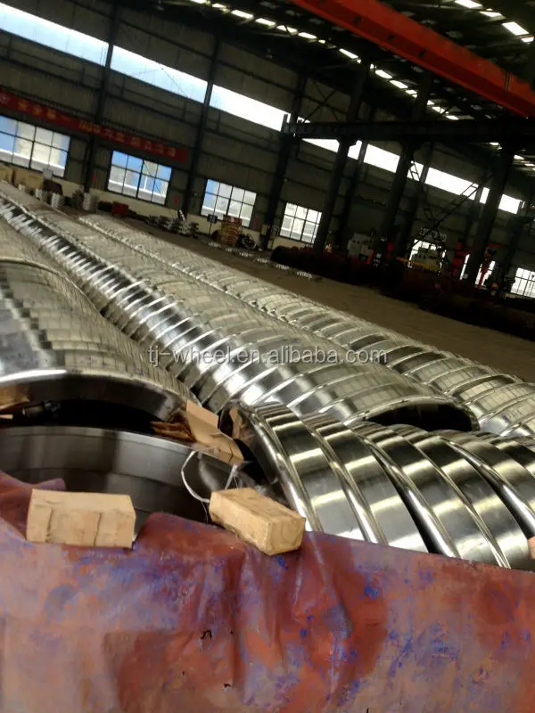 
AAR and international standard forged wheel tyres for railway wagons and locomotives 