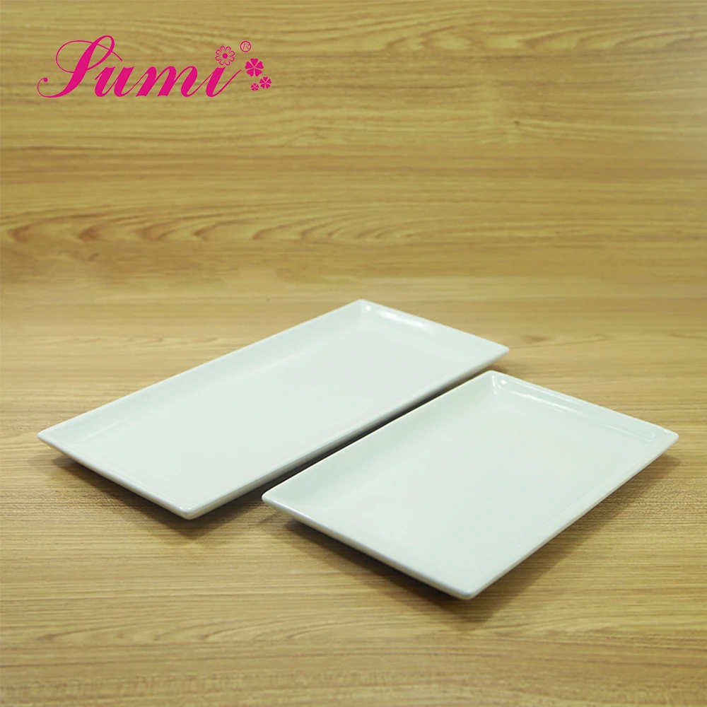 OEM microwave oven ceramic dinner plate sets for supermarket