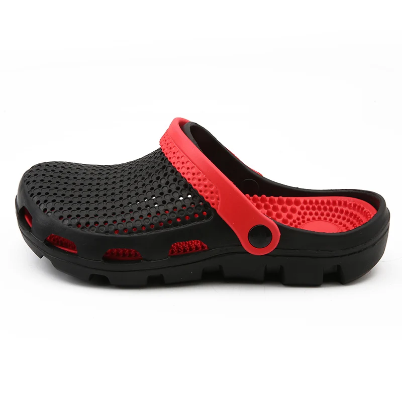 Summer breathable easy slip-on garden shoes comfortable casual outdoor clogs for men