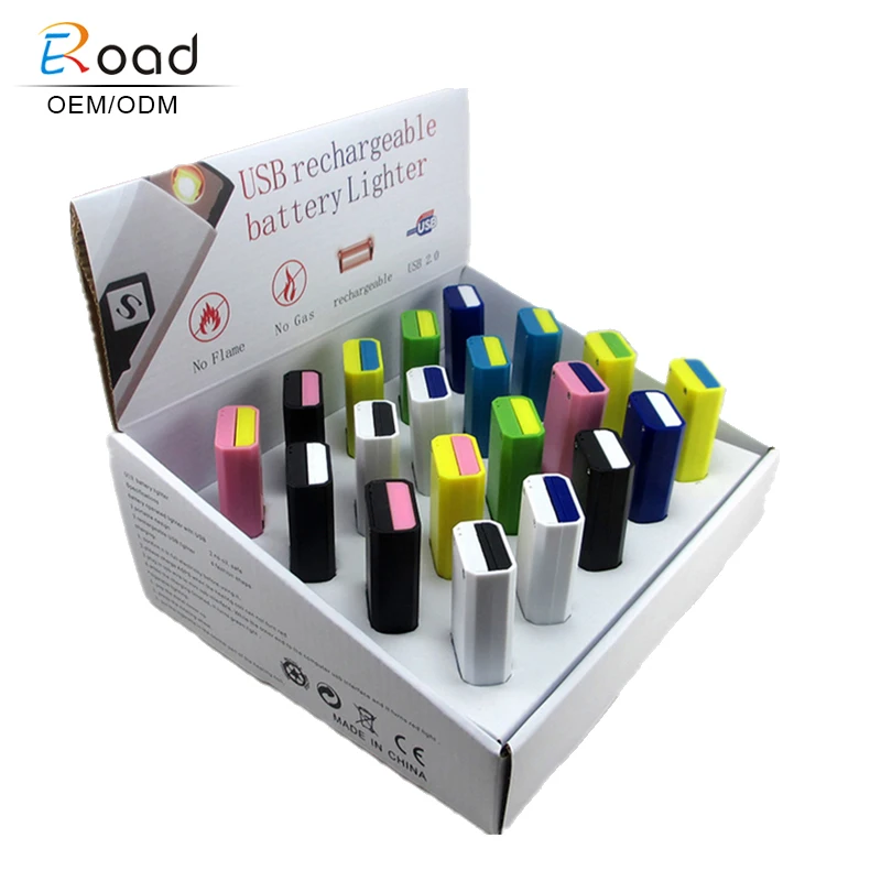 
Durable Useful square USB cigar cigarette lighter accendino 