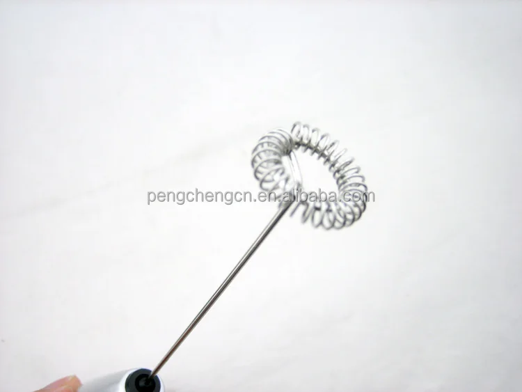 
Electric plastic milk frother 