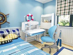 2020 New design Bookcase with kids study table elemetary children furniture