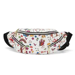 custom fanny packfanny logo bumbag crossbody bags elegant ladies Waist Bags Kids cartoon Sublimation ace big Fanny Pack