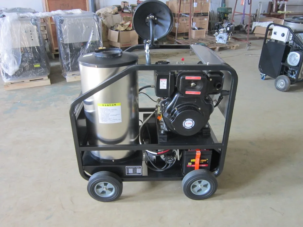 diesel engine hot water pressure washer car wash equipment