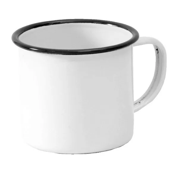 Promo top sale metal camping enamel mug custom logo