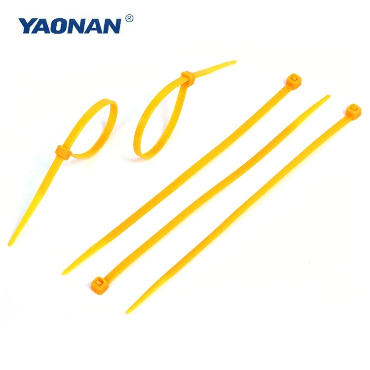 Nylon plastic cable tie manufacturers/zip ties size/twist cable tie