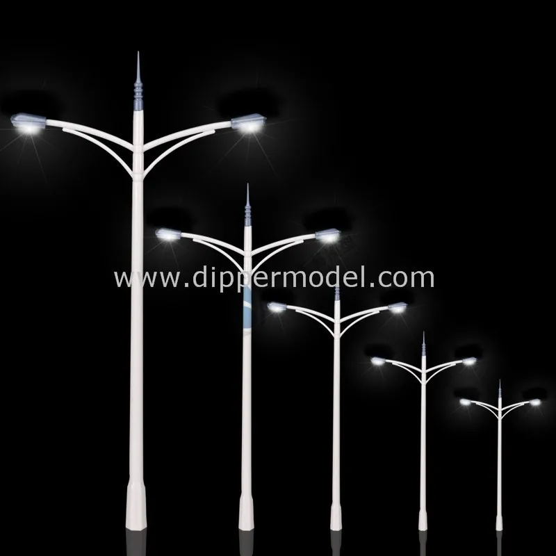 1:50 1:100 1:150 1:200 1:300 1:500 1:750 1:1000 1:2000 plastic miniature scale model lights for architectural and train model