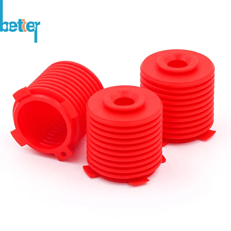 Custom Molded Silicone Rubber Bellows