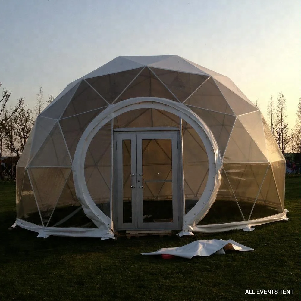 Permanent Glamping Hotel Dome Tent