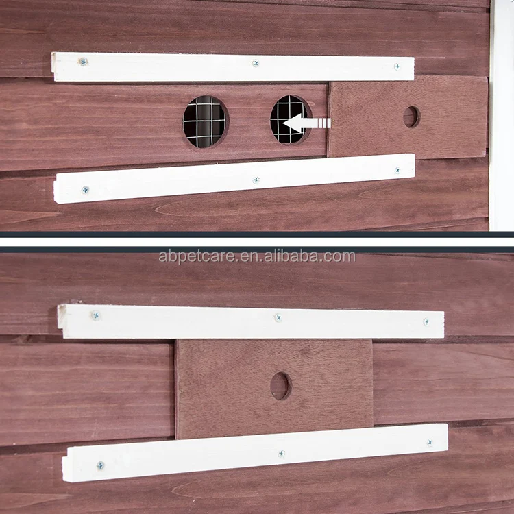 Pet Rabbit Hutch Wooden House Chicken Coop for Small Animals