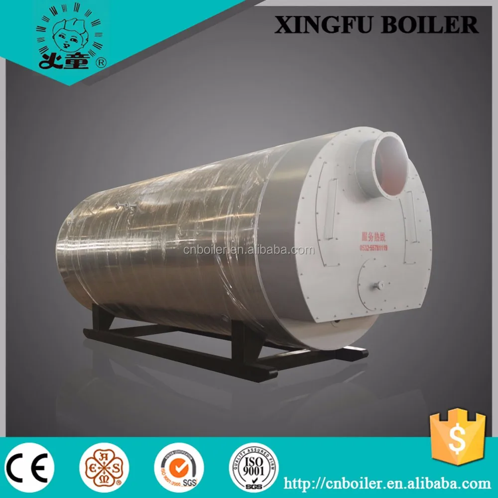 Industrial HFO diesel fired steam boiler caldera de vapor ketel uap