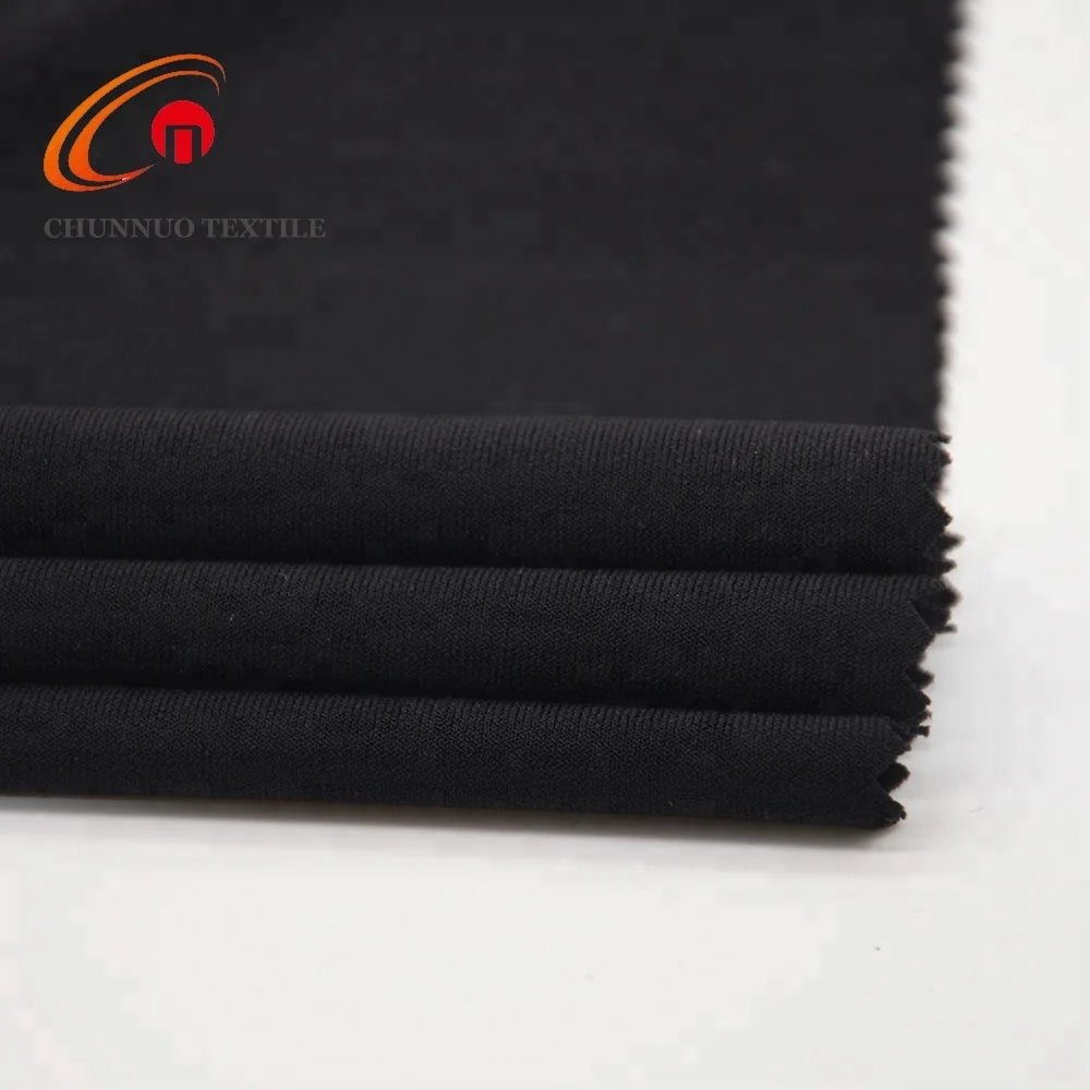 Make to Order 95% Polyester 5% Spandex Korean ITY Fabric Plain Dyed