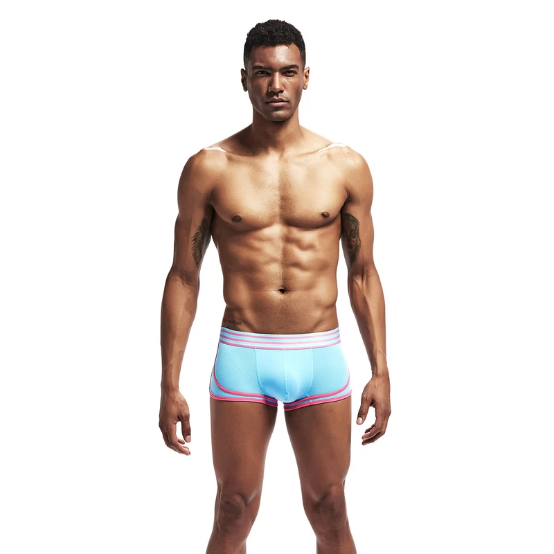 Dropshipping products mens customized printed breathe freely polyester underwear