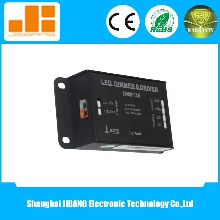 12V 24V DC 0-10V Low Voltage Dimmer for LED Lights