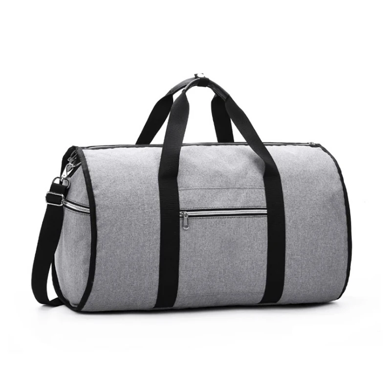 2 in 1 Convertible Travel Garment Bag Carry On Suit Bag Luggage Duffel