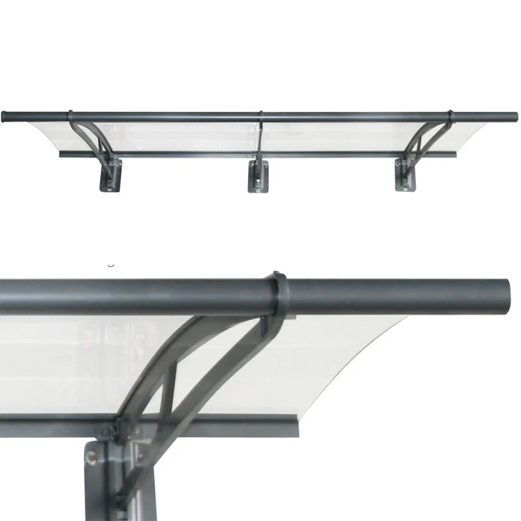 Manual PU coated polycarbonate retractable awning outdoor for wholesale