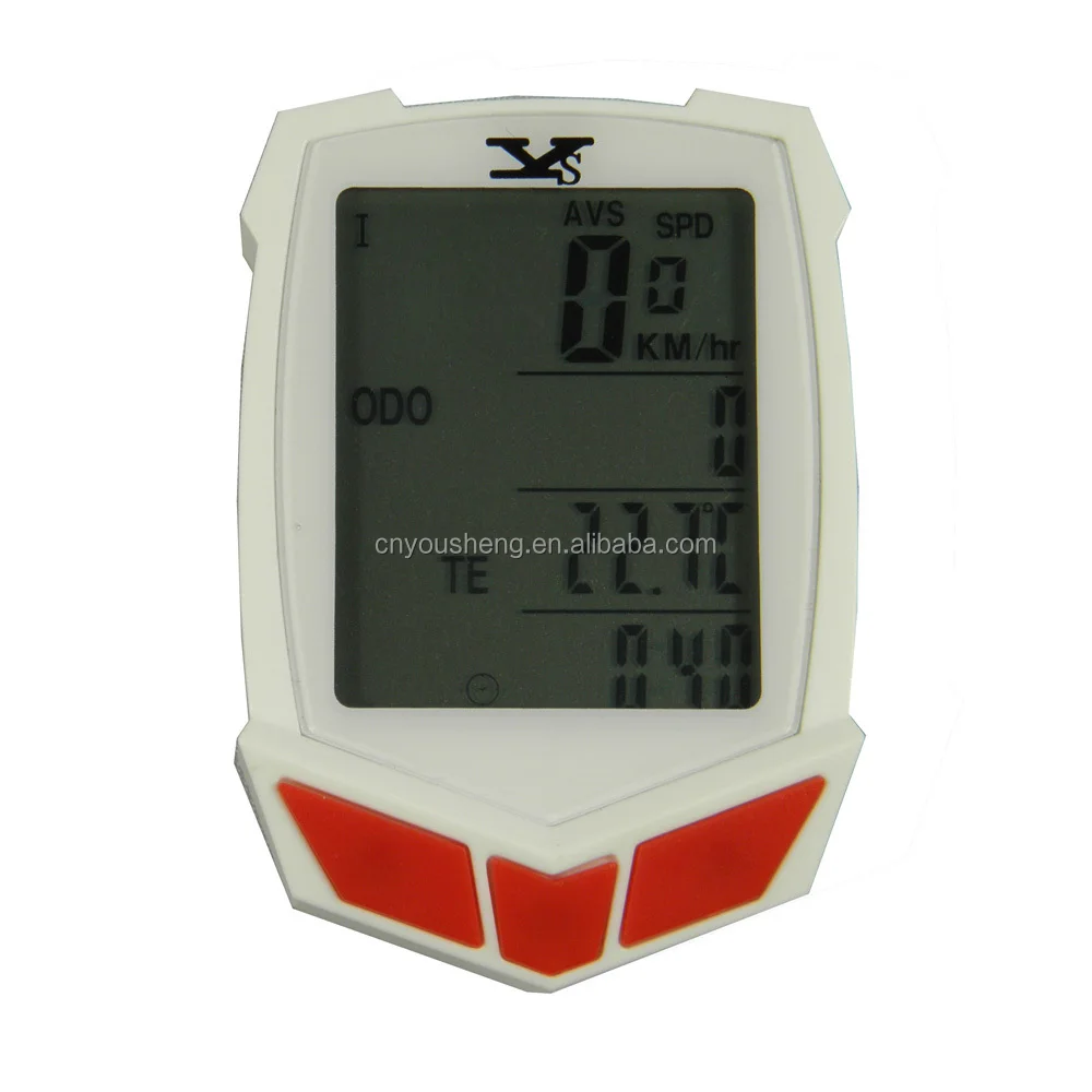 YS 661 wireless exercise bicycle computer digital multi function high quality speed odometer