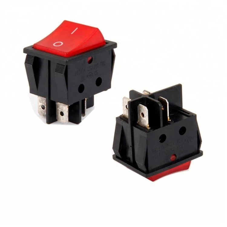 230V Rocker Switches dpst DPST with double poles 30A waterproof Rocker Switch