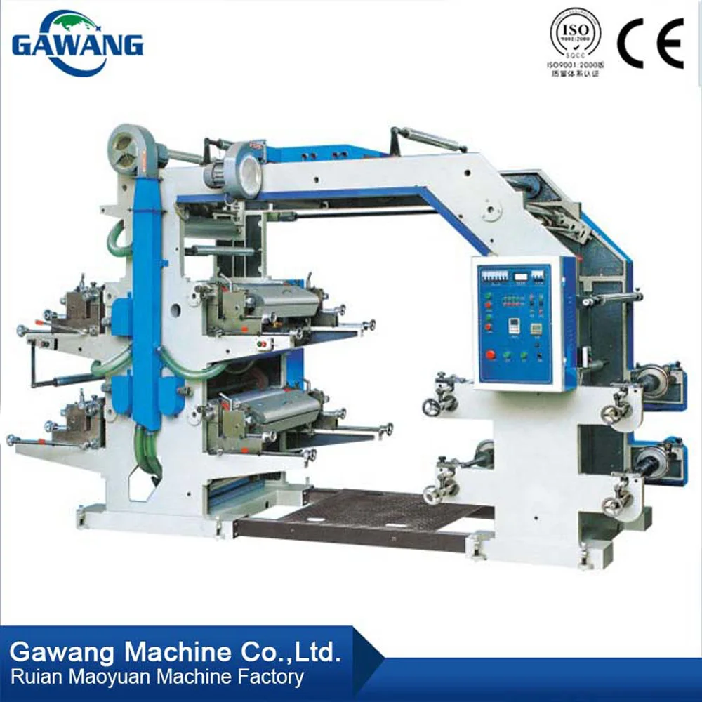 Convenient Installation Aluminum Foil Label Flexo Printing Machine